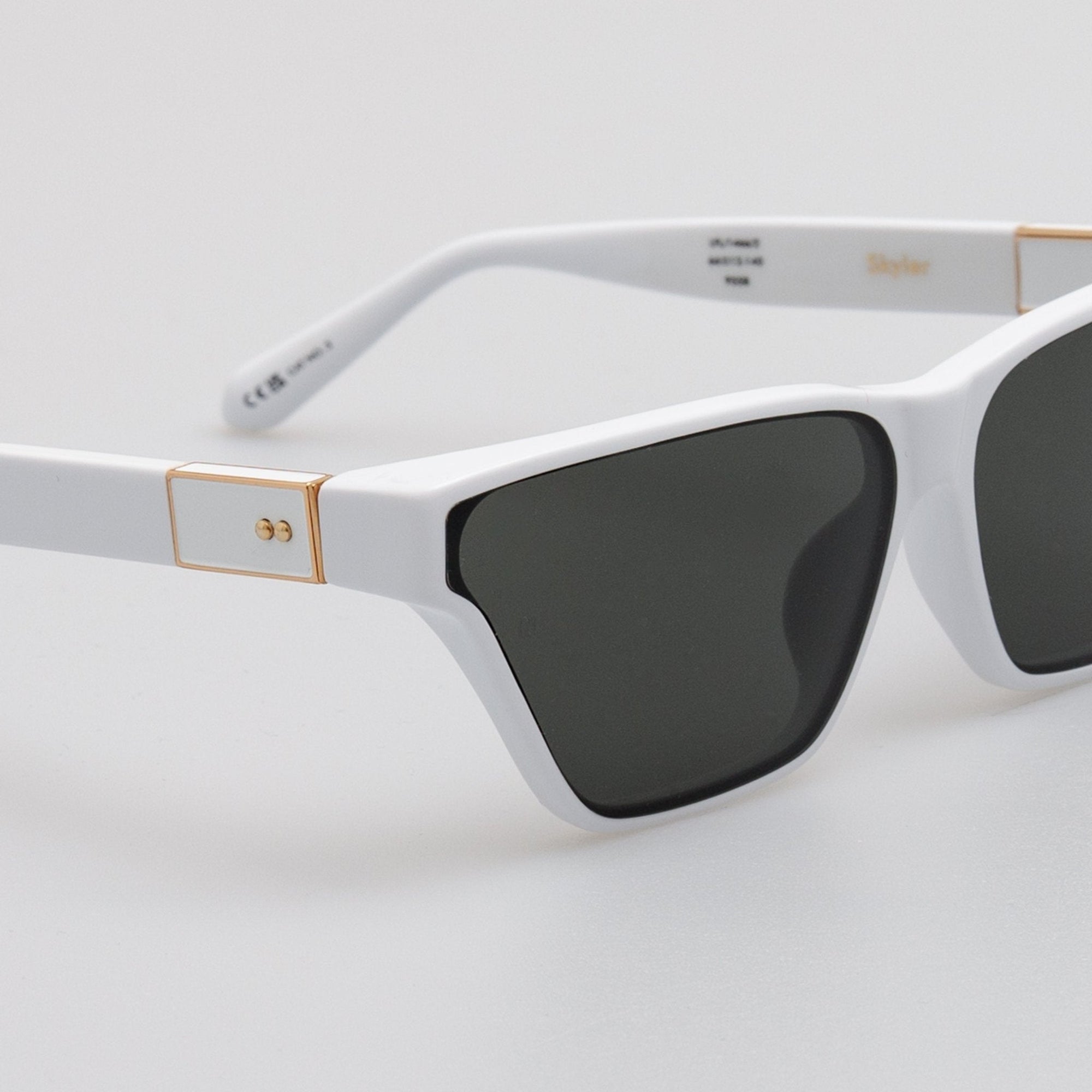 Skyler Sunglasses in White