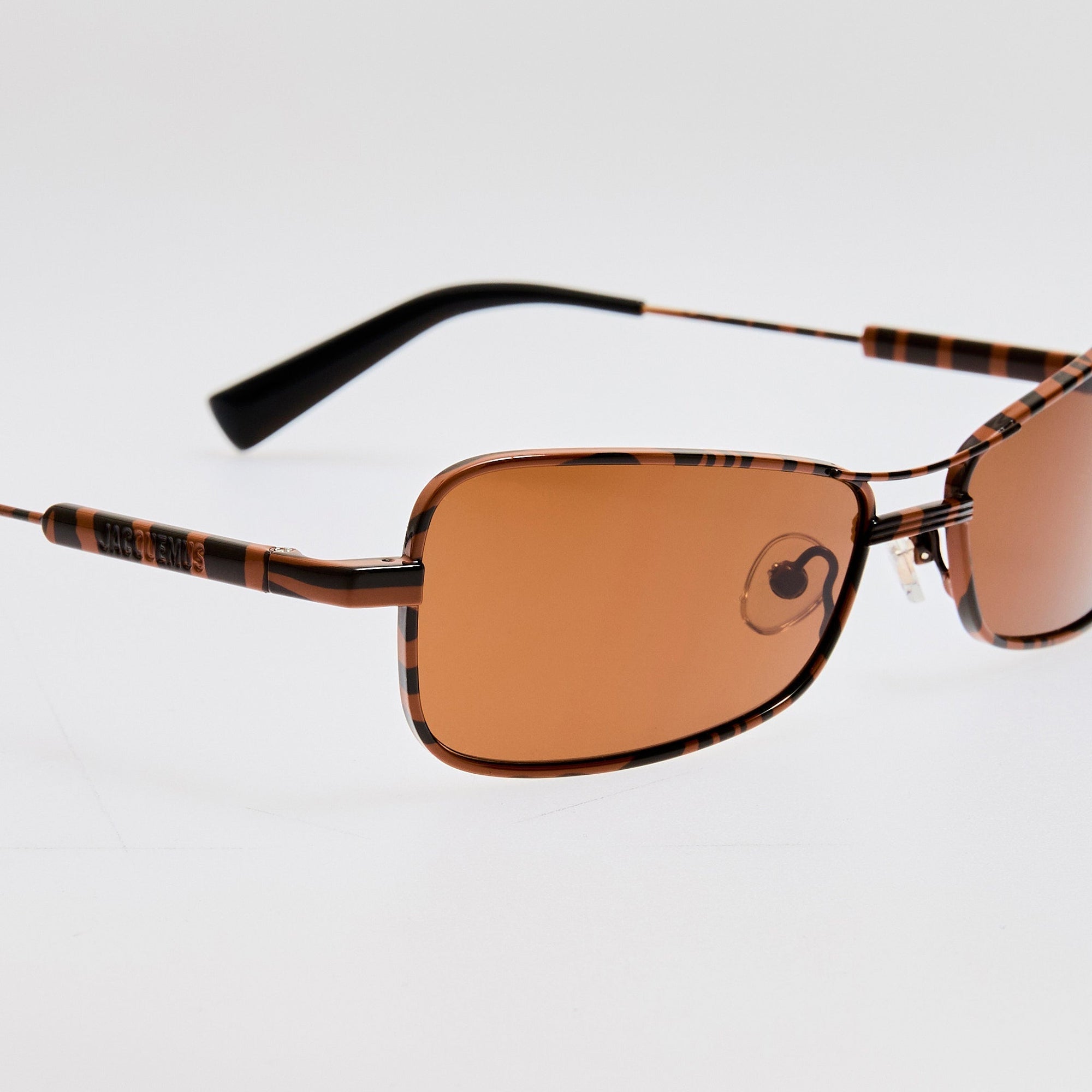 Statzione Sunglasses in Brown Zebra