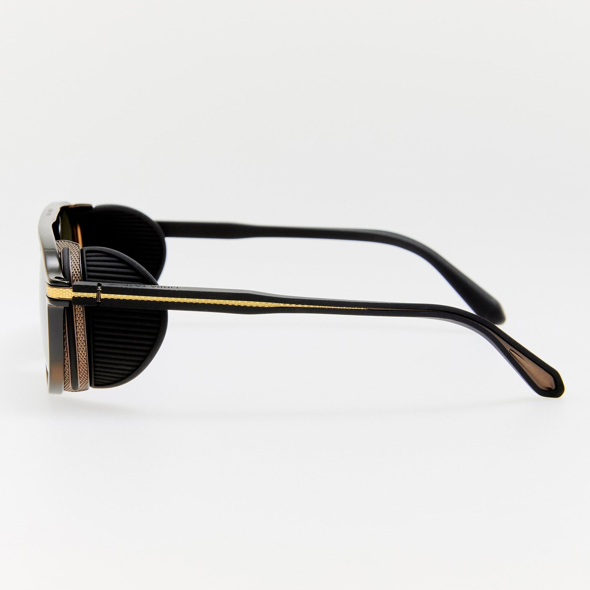 Sutton Explorer Sunglasses in 22K Gold and Black