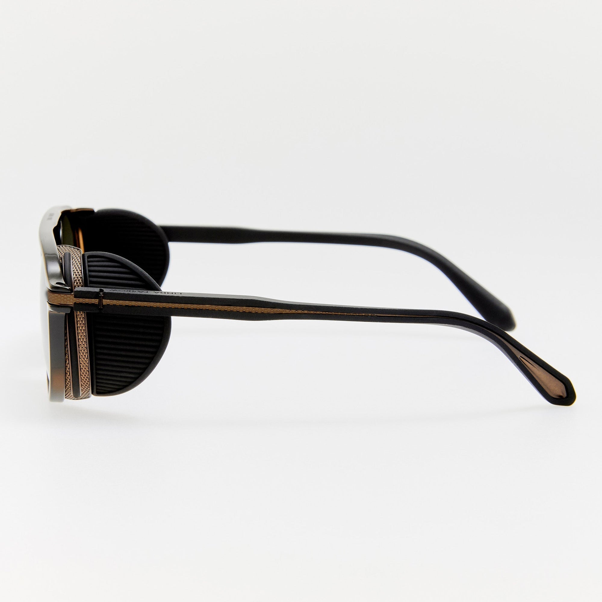 Sutton Explorer Sunglasses in Matt Nickel and Black
