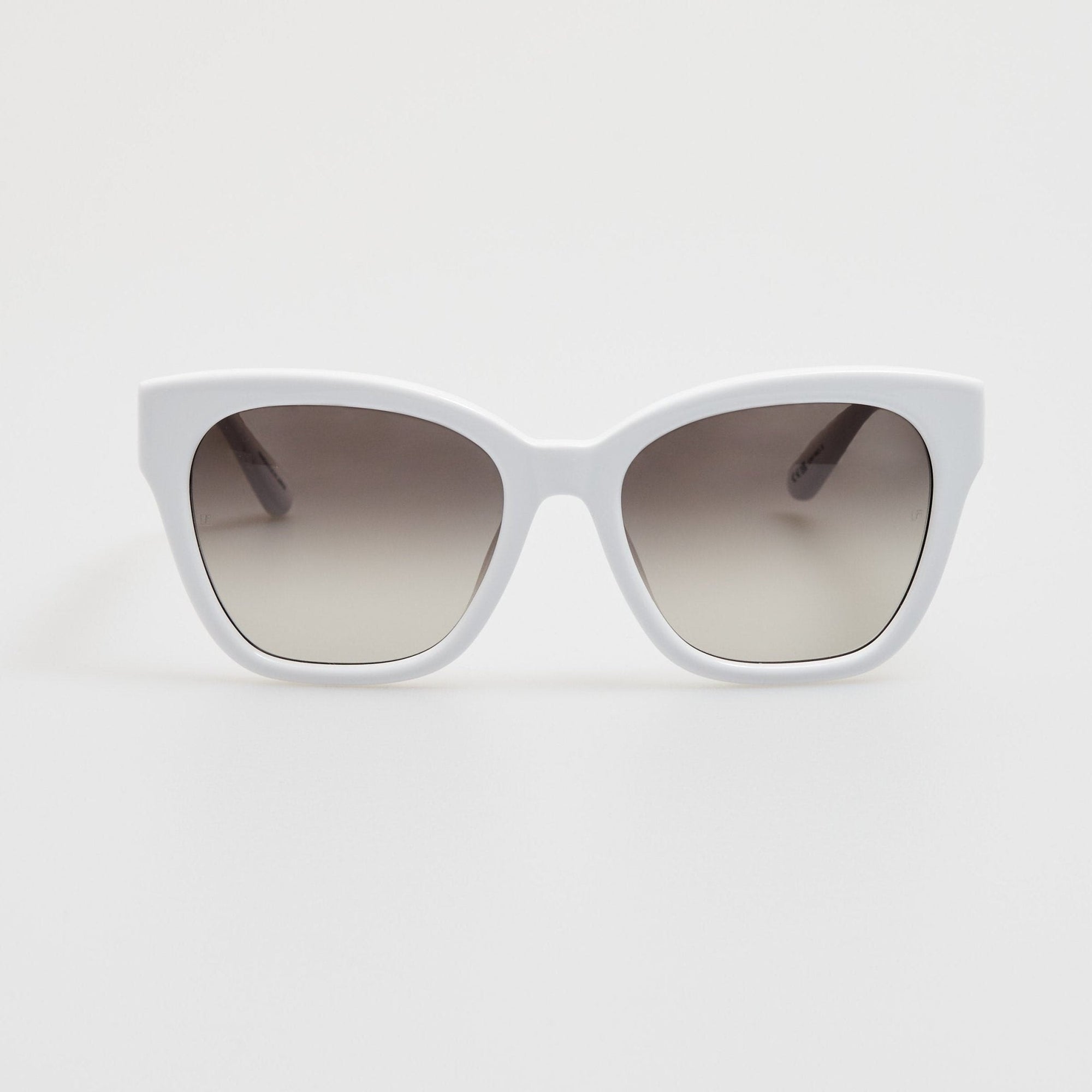 Tamara Cat Eye Sunglasses in White