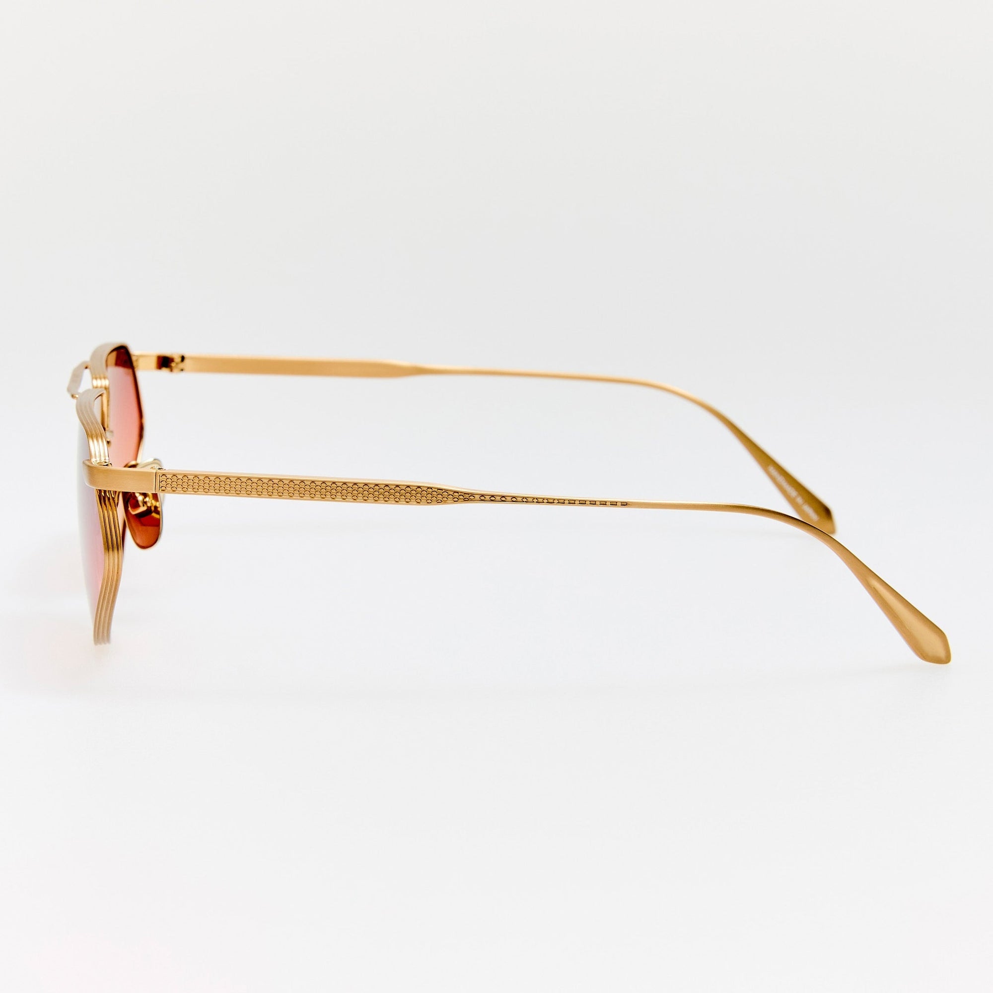Tarian Sunglasses in Matt Champagne and Sunset