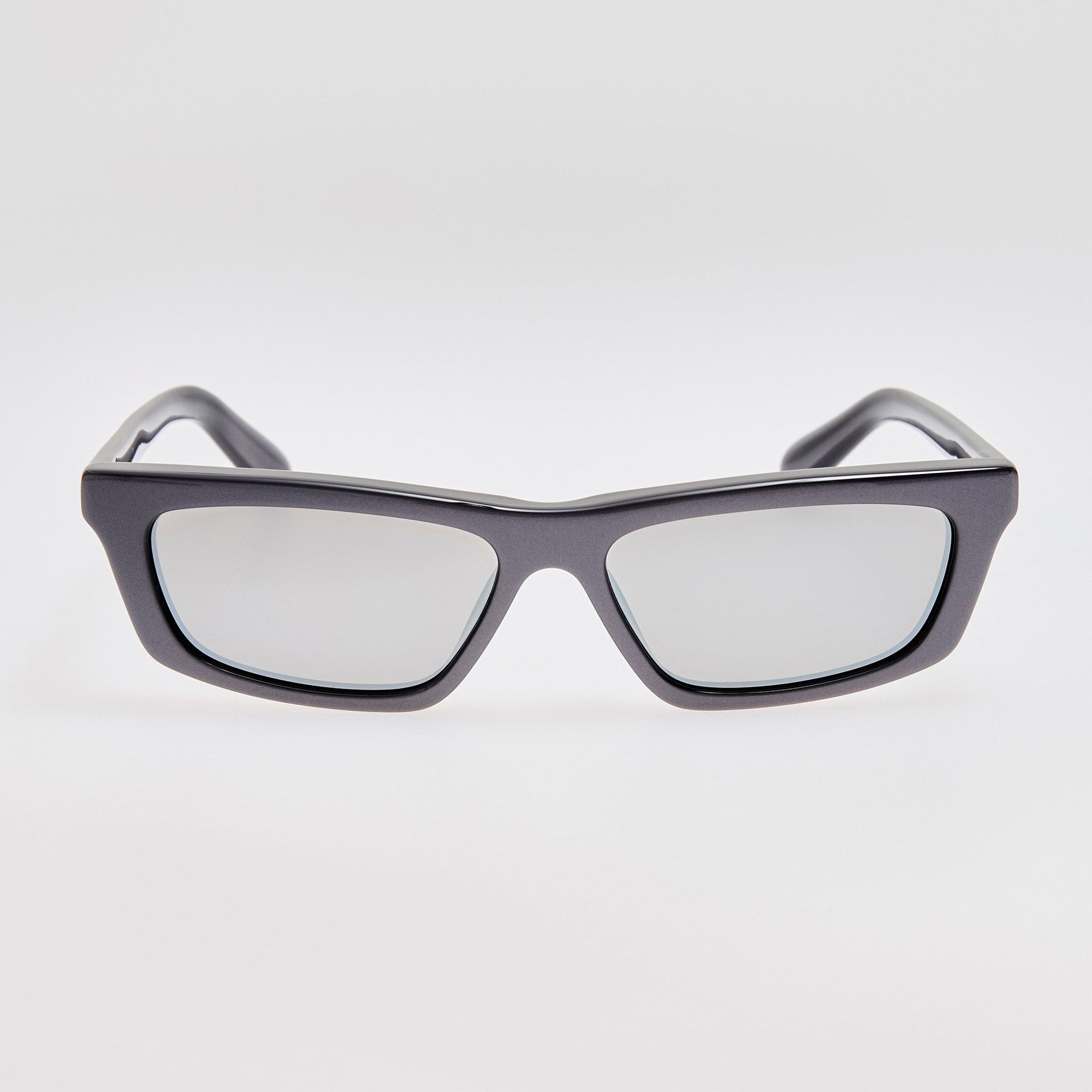 Trapezi Sunglasses in Metallic Gunmetal