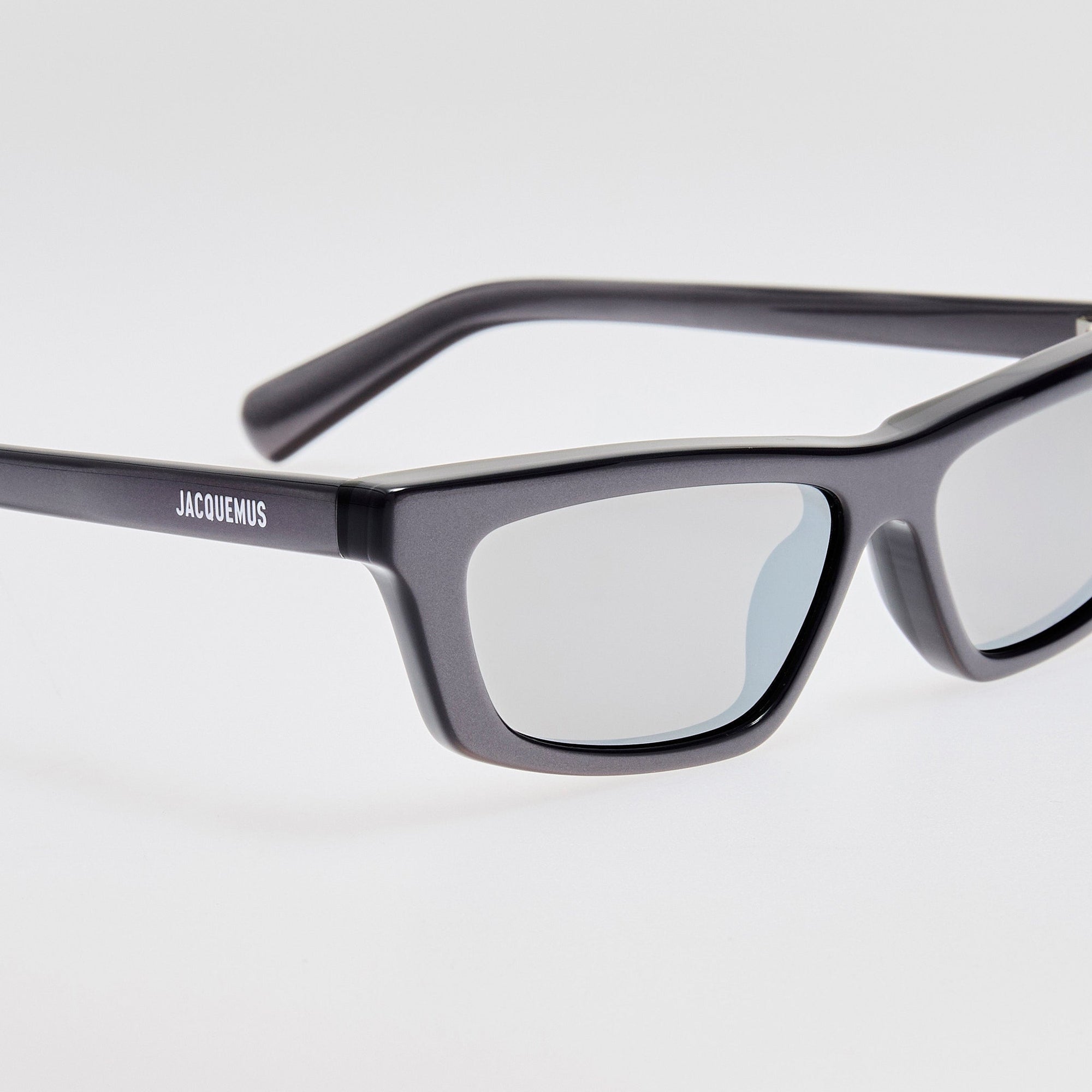 Trapezi Sunglasses in Metallic Gunmetal