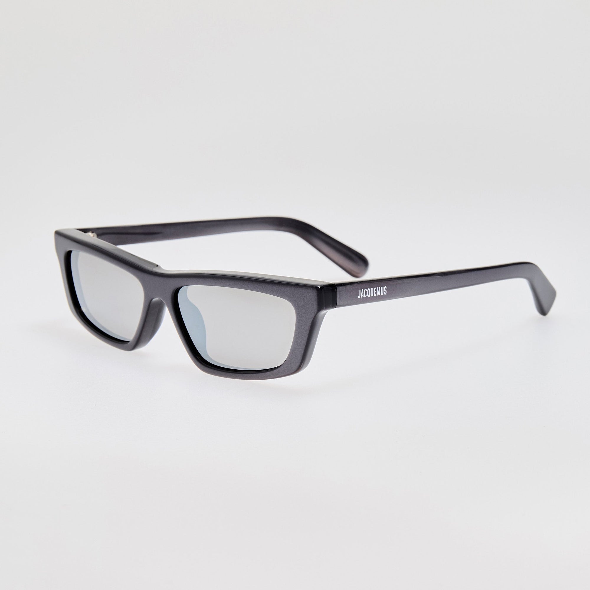 Trapezi Sunglasses in Metallic Gunmetal