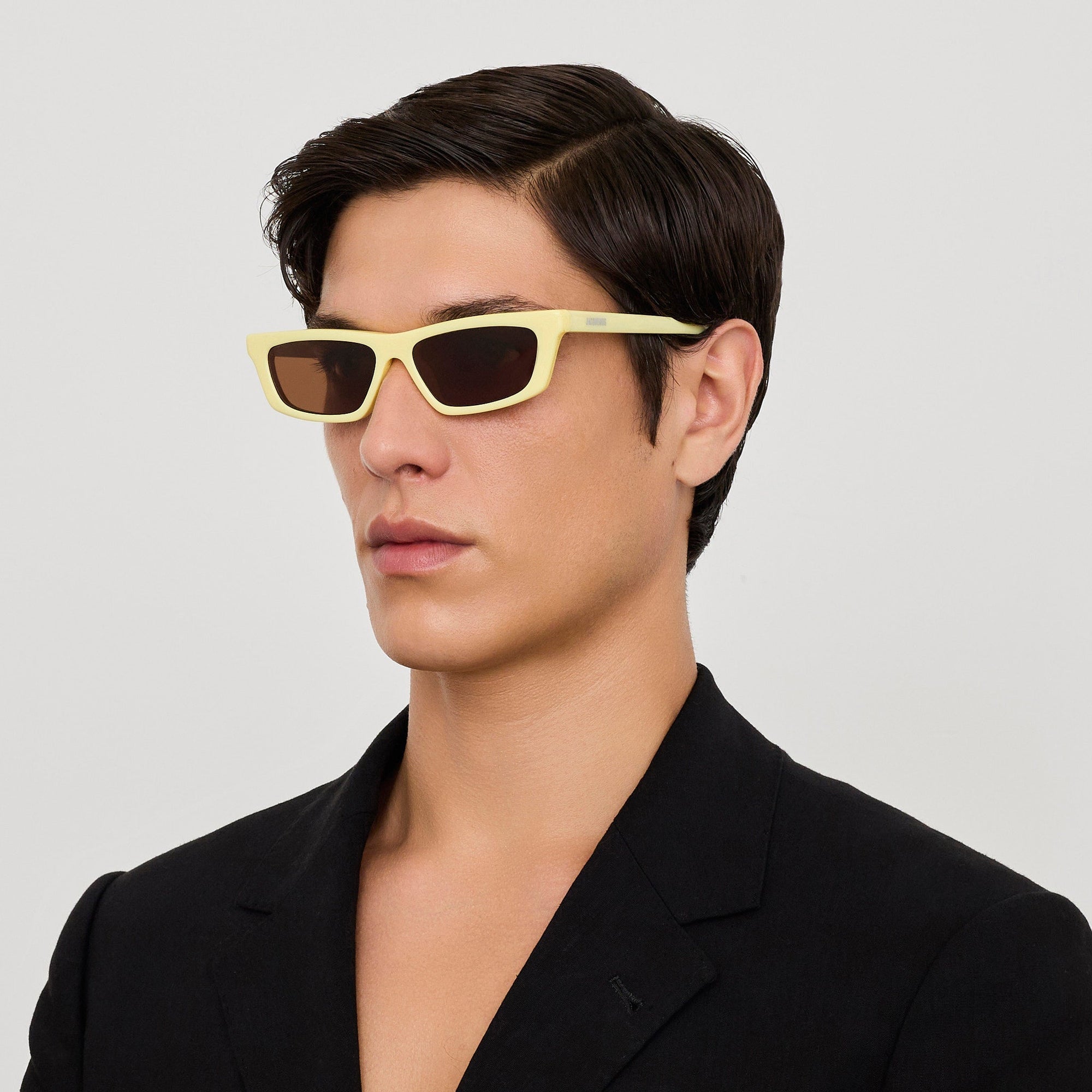 Trapezi Sunglasses in Yellow Stripe