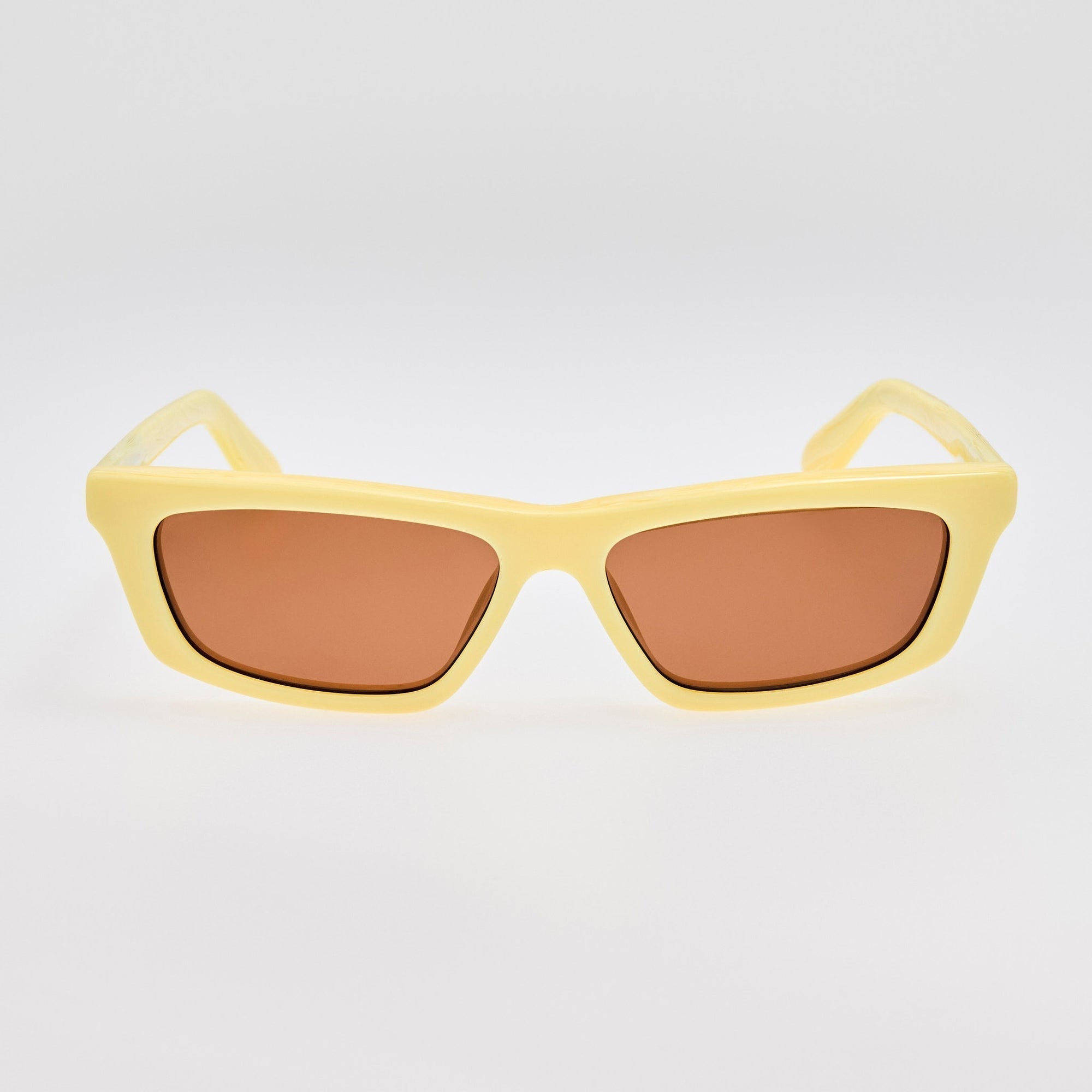 Trapezi Sunglasses in Yellow Stripe