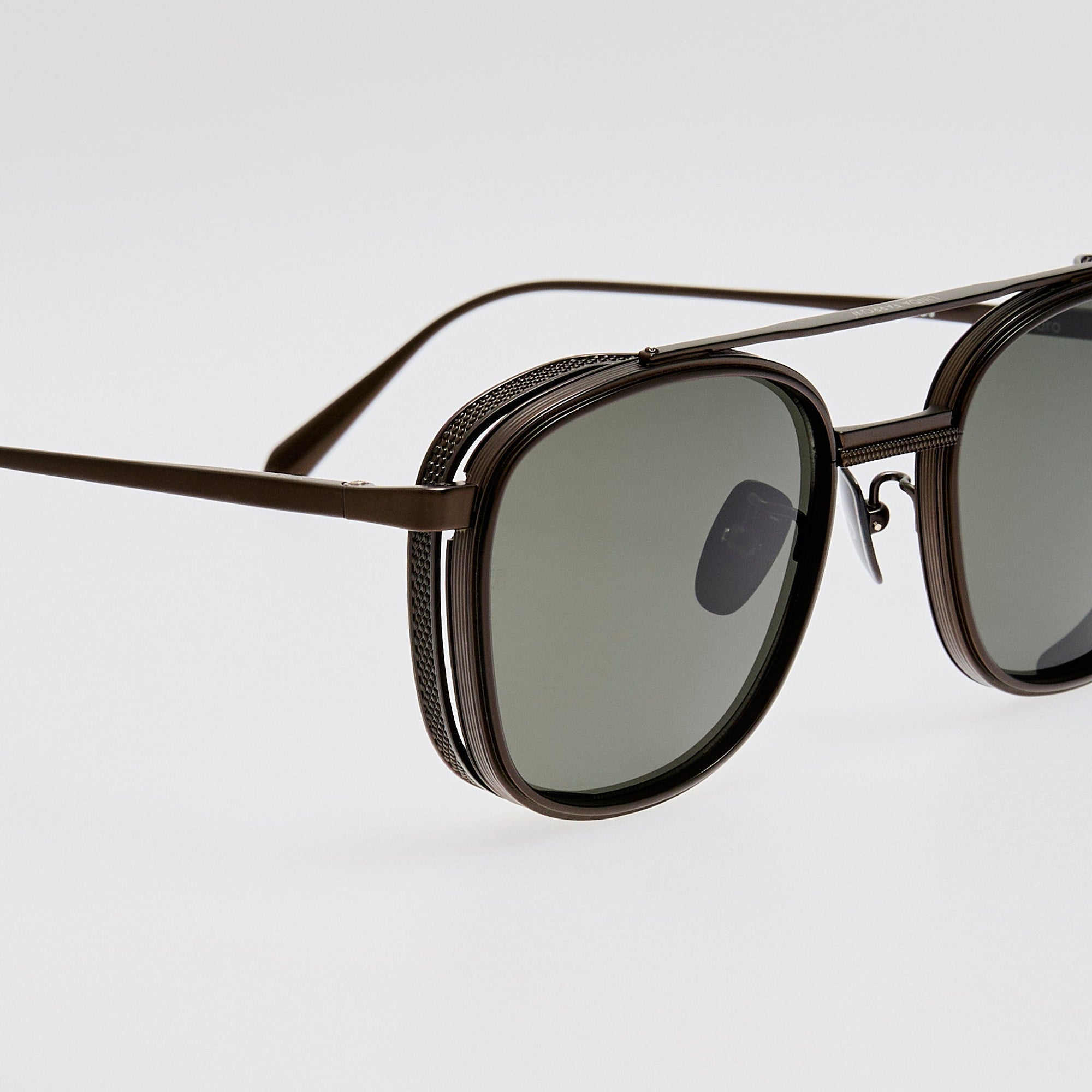Varo Sunglasses in Matt Black Nickel