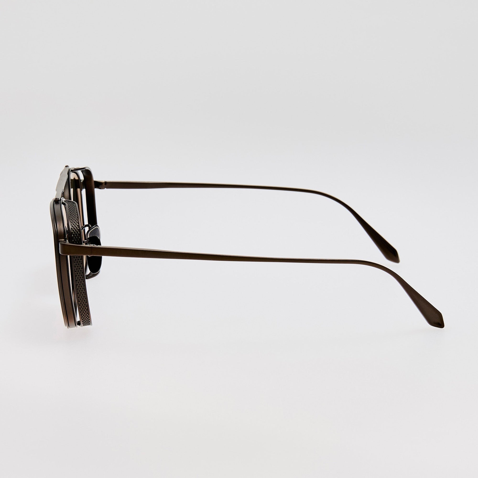 Varo Sunglasses in Matt Black Nickel