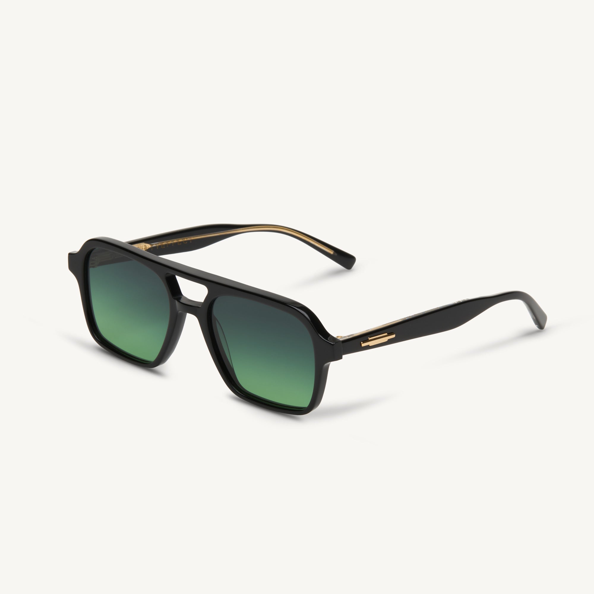 Waxy - Black - 55 Green Gradient