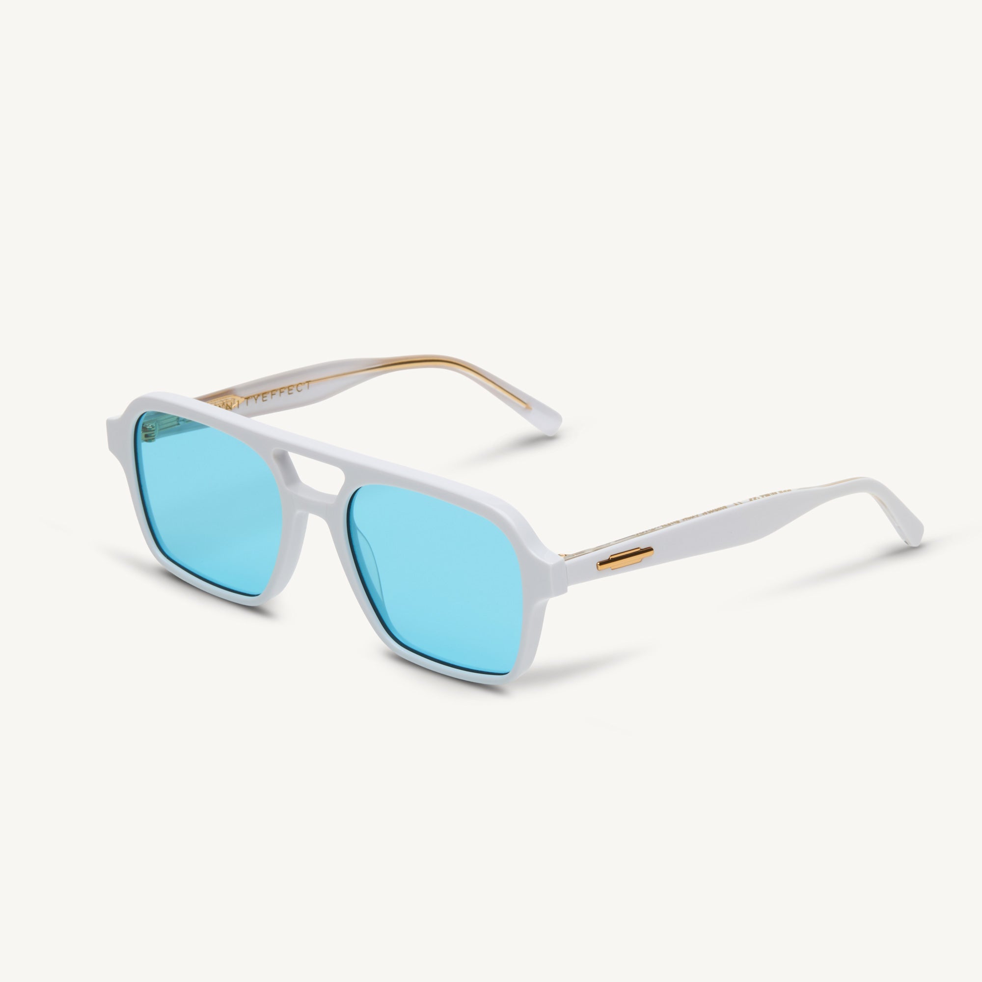 Waxy - White / Ocean Blue