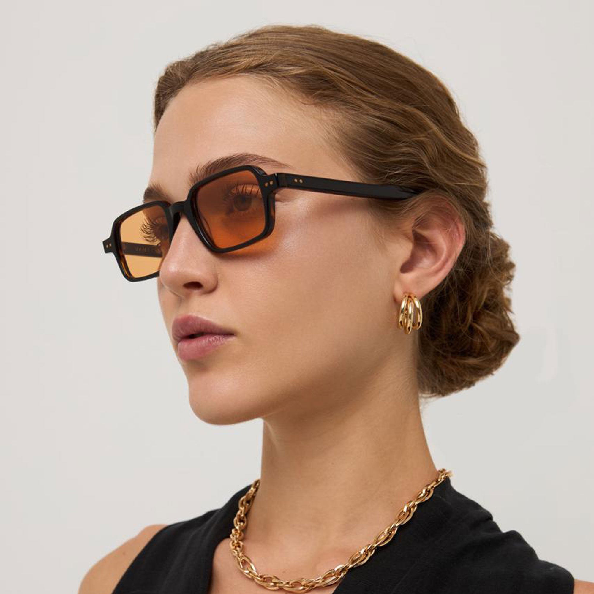 Zoe - Black / Tortoise
