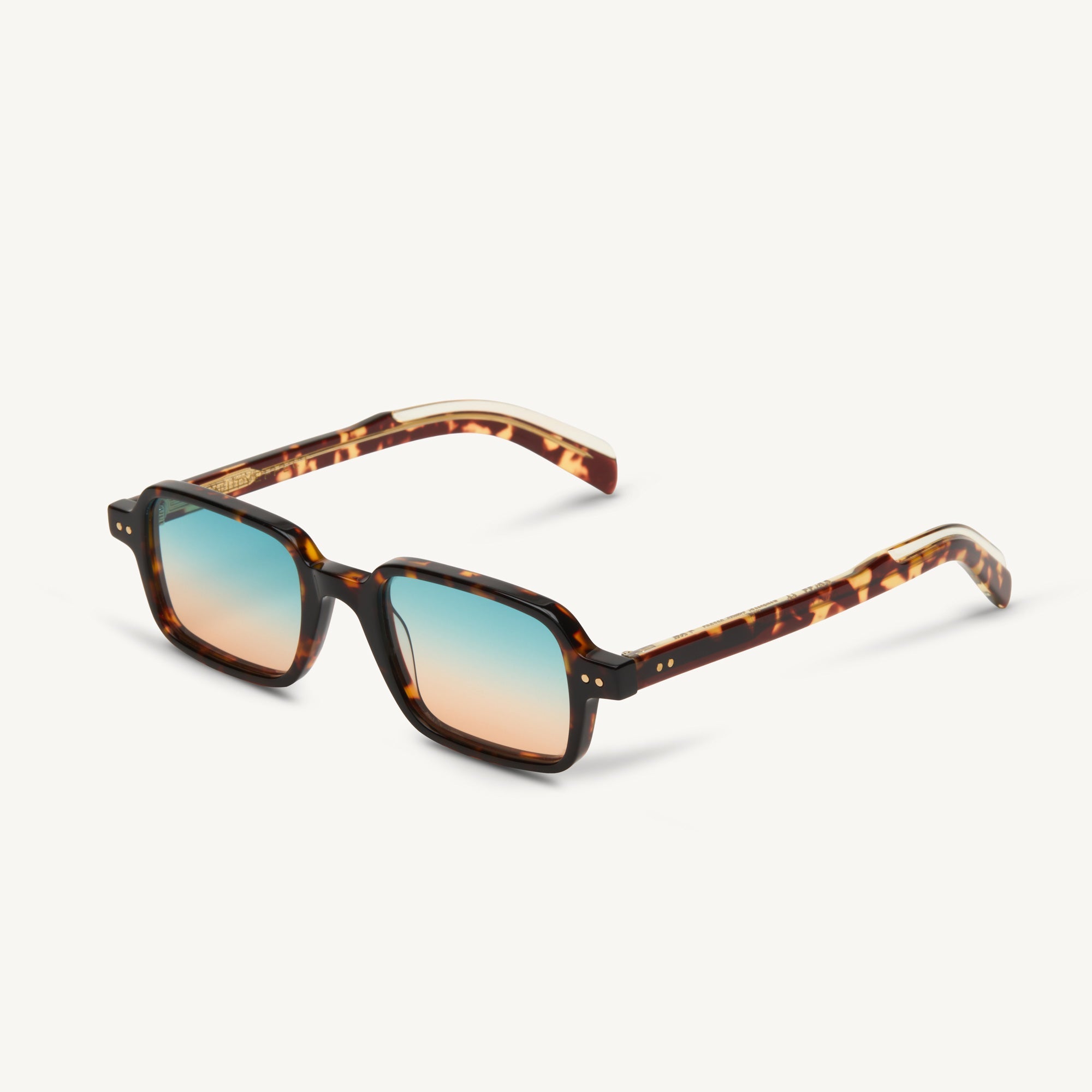 Zoe - Tortoise - 28 Dark Blue Orange Degrade